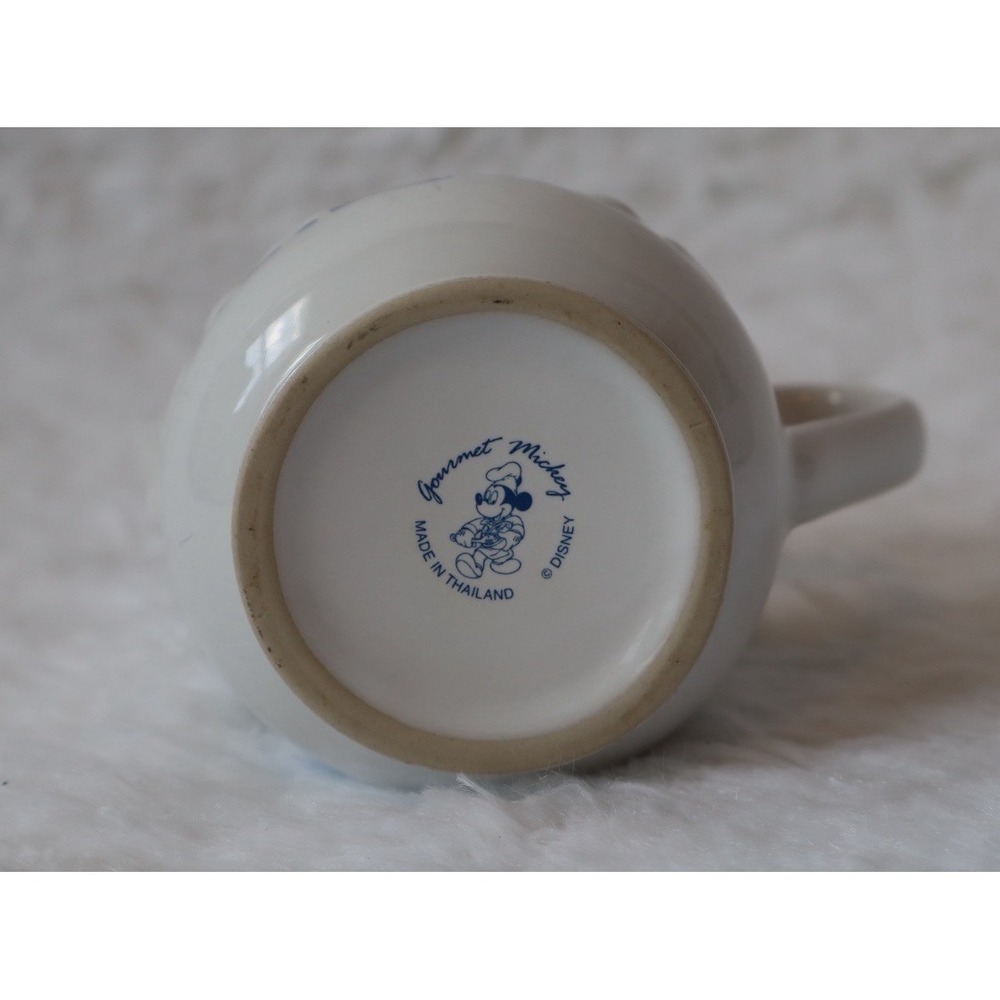 Vintage Disney Parks Gourmet Mickey Mouse Chef Ceramic Creamer Pitcher - Picture 4 of 4